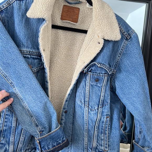 Levi Jean Sherpa jacket - Picture 3 of 4